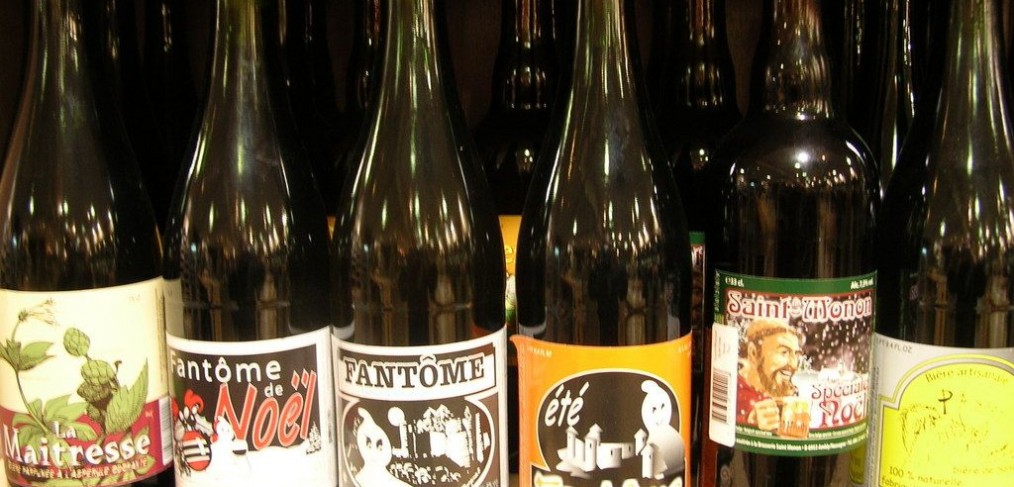bierflesjes-brasserie Fantôme-le Ciel et La Roche