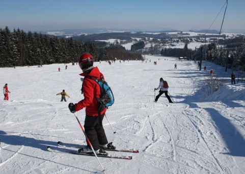 Skiën op de Baraque de Fraiture