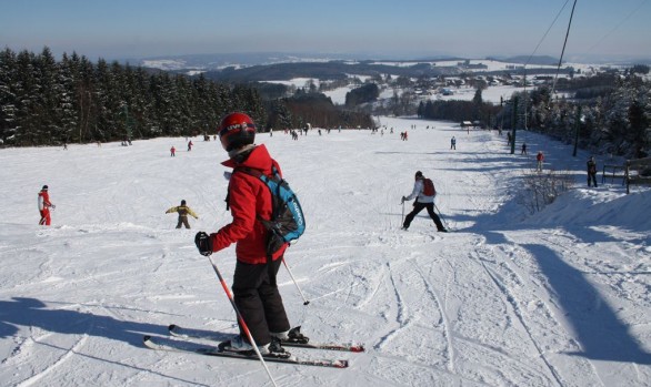 Skiën op de Baraque de Fraiture